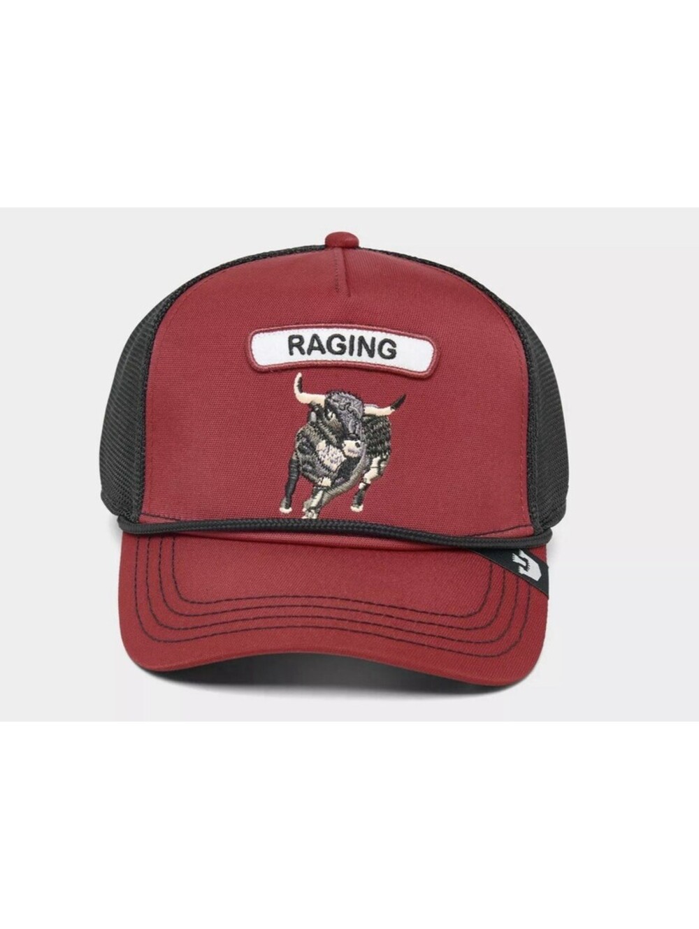 GOORIN BROS. The Farm The Raging Bull Snapback Adjustable Trucker Hat NEW - Picture 1 of 4